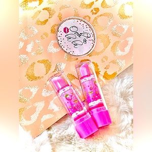 Pink Lipstick Erasers Office Desk School Supplies